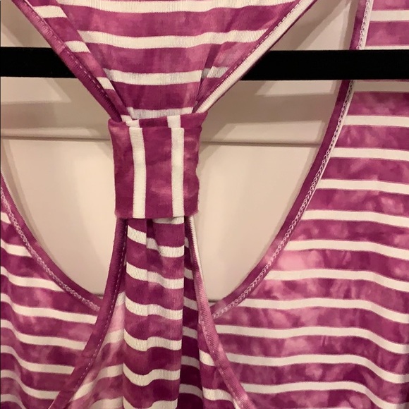 Stripe element Racer Back Tank - Picture 3 of 4